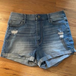 Hollister High Waisted Jean Shorts